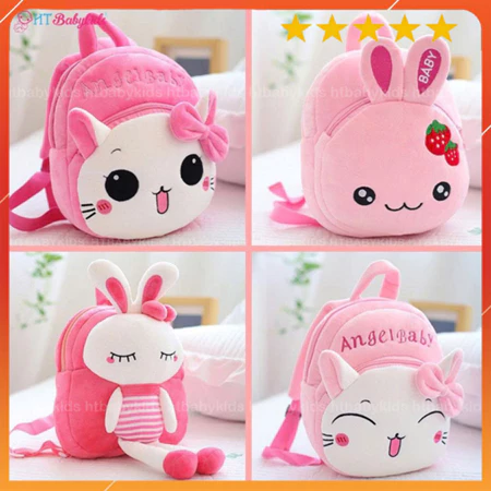 Balo Hoạt Hình Động Vật Cho Bé Mầm Non Htbabykids