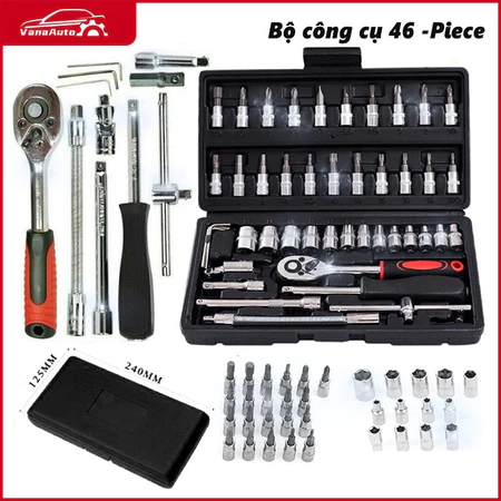 40/46 chi tiếc,ĐA NĂNG Bộ dụng cụ mở bu lông ốc vít,bộ dụng cụ sửa chữa ô tô xe máy(Không có thêm phím quà tặng)