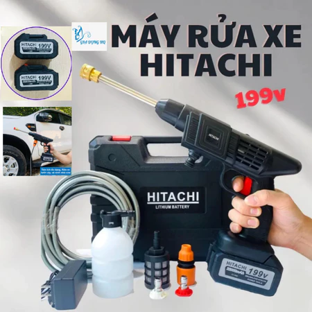 Máy Rửa Xe Cầm Tay Cao Áp  đa chức năng rửa xe, tưới cây, phun thuốc