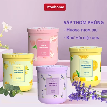 Sáp thơm phòng khử mùi JYoohome hương dịu nhẹ cho phòng ngủ, nhà vệ sinh, ô tô
